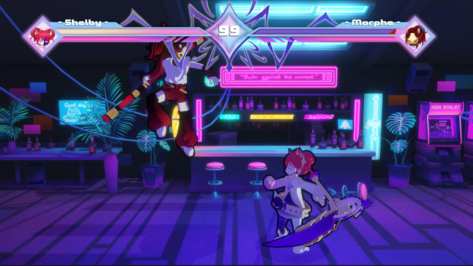 Neon Rivalry Combat #1 Neon Rivalry Combat #1